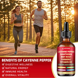 Nature Aurora Cayenne Pepper Liquid Drops 40g ingredients list