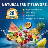 Nature Aurora Magnesium Glycinate Powder 168g Raspberry Lemonade stick pack