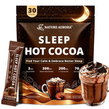 Nature Aurora Mushroom Hot Cocoa Powder front view packaging