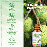 Nature Aurora Soursop Bitters Liquid Drops close-up of dropper