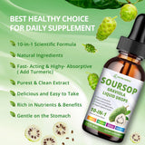 Nature Aurora Soursop Bitters Liquid Drops packaging