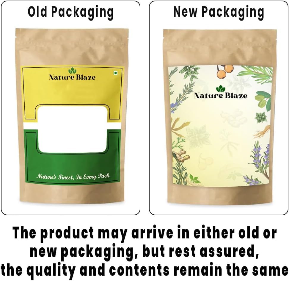Nature Blaze Berberine Extract Powder 114g displayed with fresh fruits