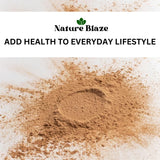 Nature Blaze Berberine Extract Powder 114g mixed with smoothie in glass
