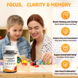 Nature Echo Mushroom Gummies open package with gummies visible