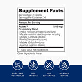Nature Helix Actexa Mushroom daily wellness Support Tablets side view