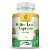 Nature Herbal Life Bitter Leaf Capsules 750mg side view