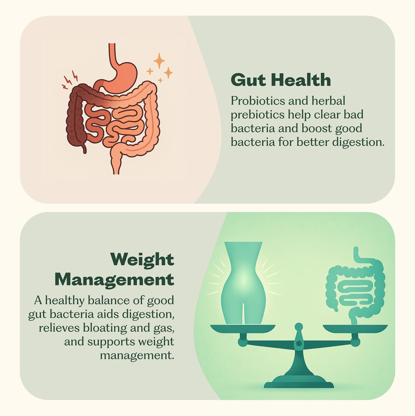 Nature M.D. Probiotics capsules on a wooden table