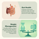 Nature M.D. Probiotics capsules on a wooden table