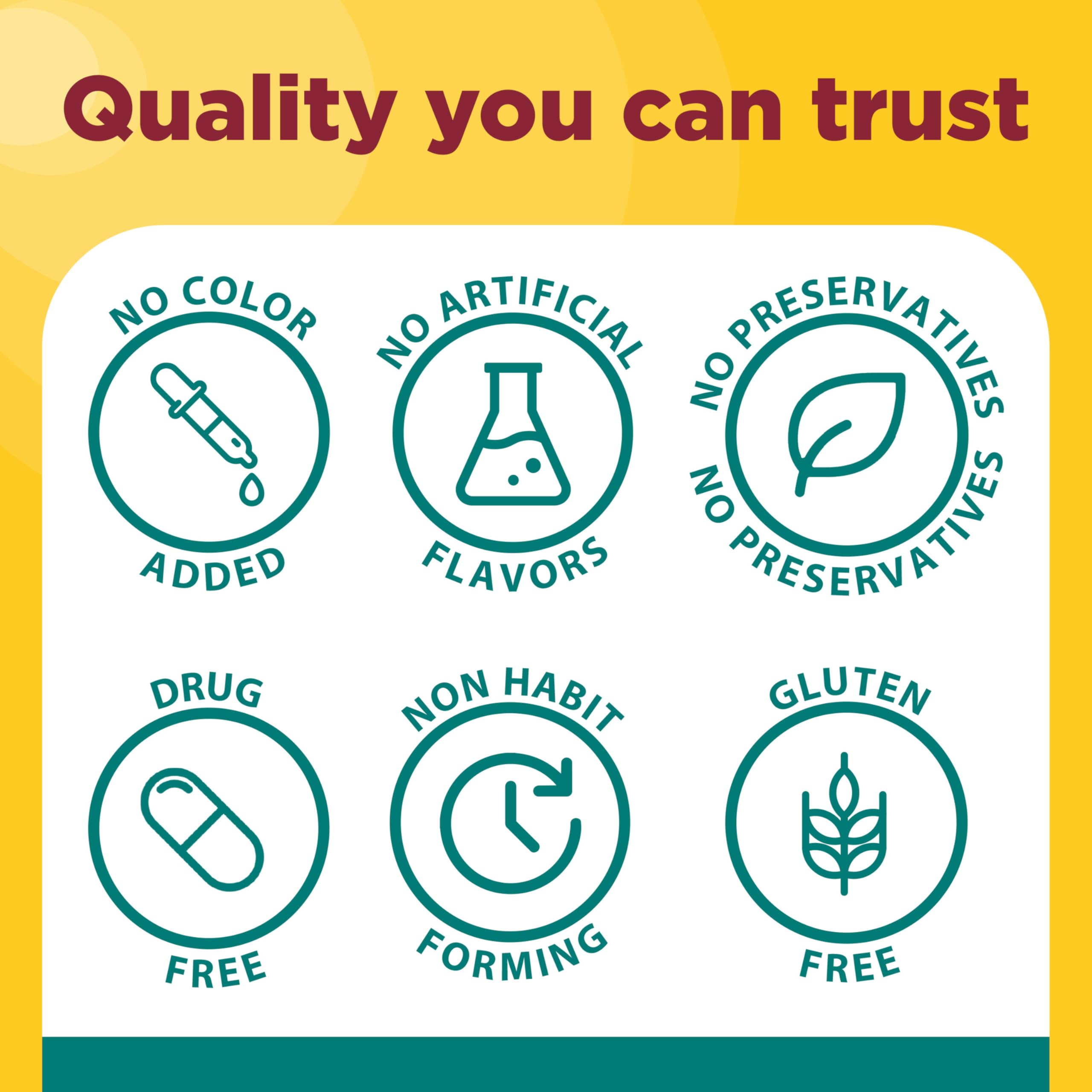 Nature Made Ashwagandha + Reishi Mushroom Capsules ingredients list