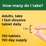 Nature Made B12 1000 mcg Fast Dissolve Tablets with cherry flavour
