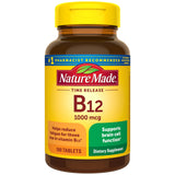 Nature Made B12 1000mcg Time Release Tablets front view