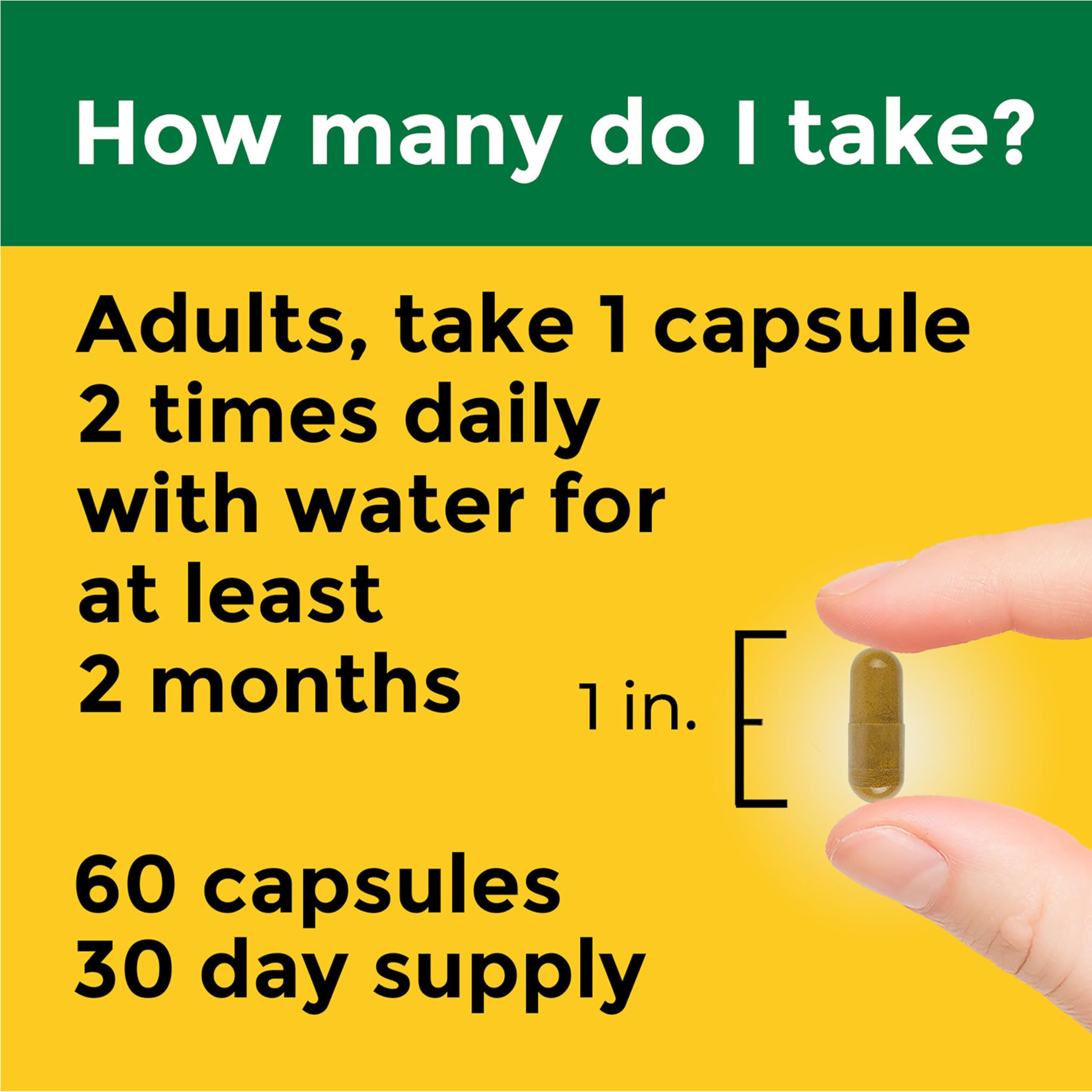 Nature Made Berberine Phytosome Capsules 550mg with capsules displayed