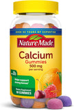 Nature Made Calcium Adult Gummies 80 Count Pack of 3 front view