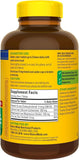 Nature Made Calcium Magnesium Zinc Vitamin D 300 tablets side view
