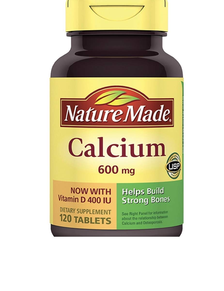 Nature Made Calcium Mineral Supplement with Vitamin D, 259g front view