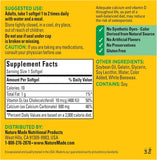 Nature Made Calcium with Vitamin D3 712g supplement packaging
