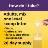 Nature Made Collagen Peptides Drink Mix Powder nutritional information