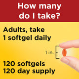 Nature Made CoQ10 100mg Softgels nutritional information