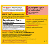 Nature Made CoQ10 100mg Softgels with a glass of water