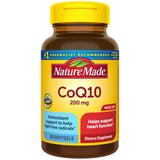 Nature Made CoQ10 200mg Softgels bottle front view