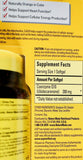 Nature Made CoQ10 200mg softgels close-up showing naturally orange softgels