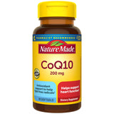 Nature Made CoQ10 200mg Softgels front view, 40 count bottle