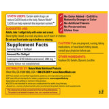 Nature Made CoQ10 200mg Softgels with a glass of water