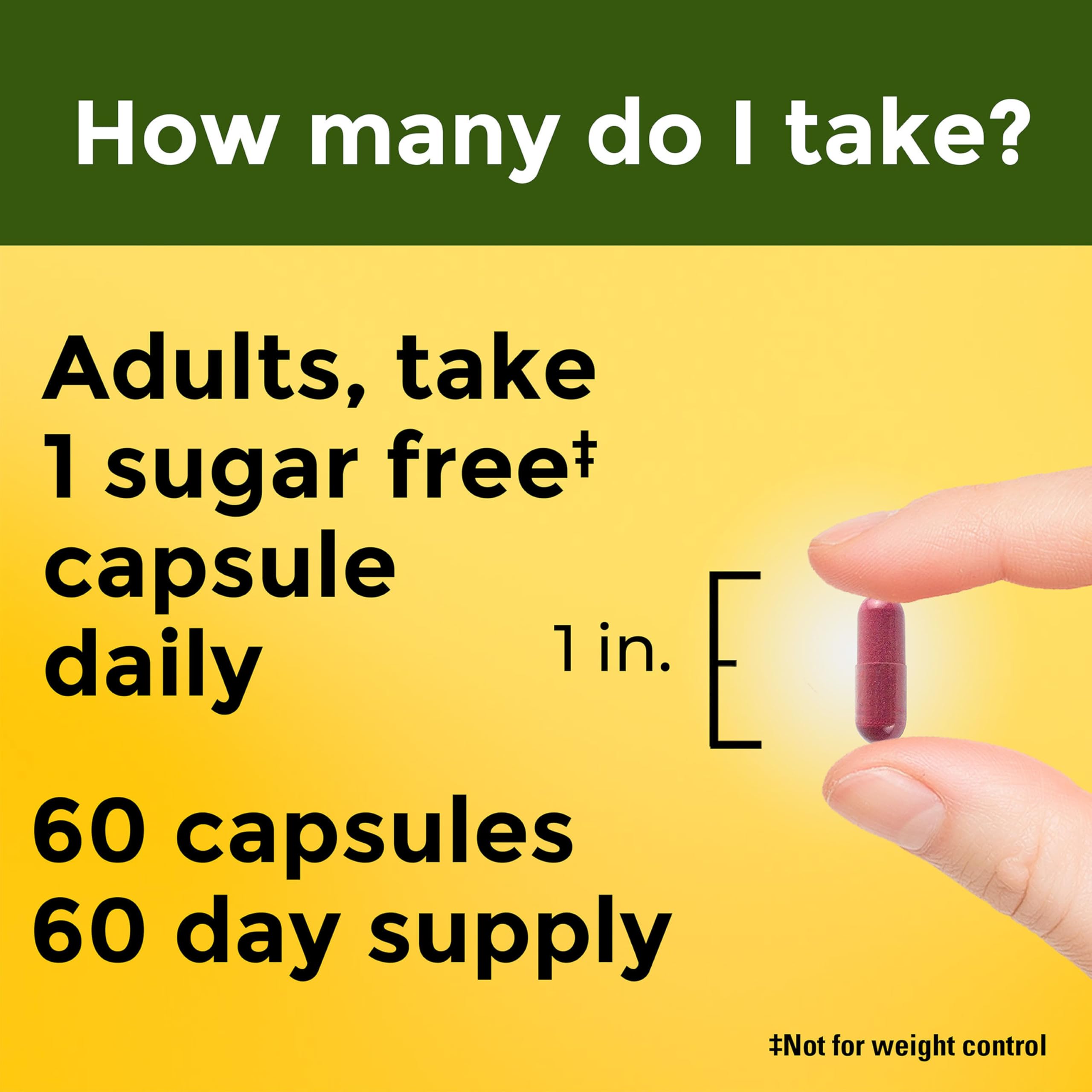 Nature Made Cranberry Capsules 500mg opened bottle with capsules