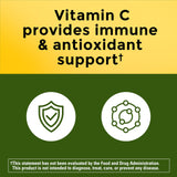 Nature Made Cranberry Capsules 500mg with Vitamin C on a table