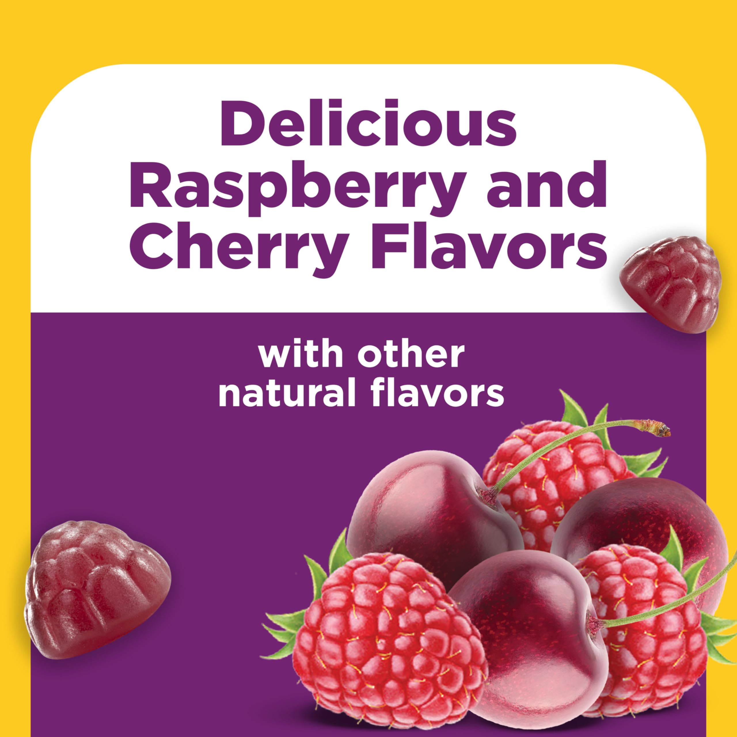 Nature Made daily Probiotics Gummies ingredients list on bottle