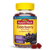 Nature Made Elderberry Gummies 60 count bottle front view