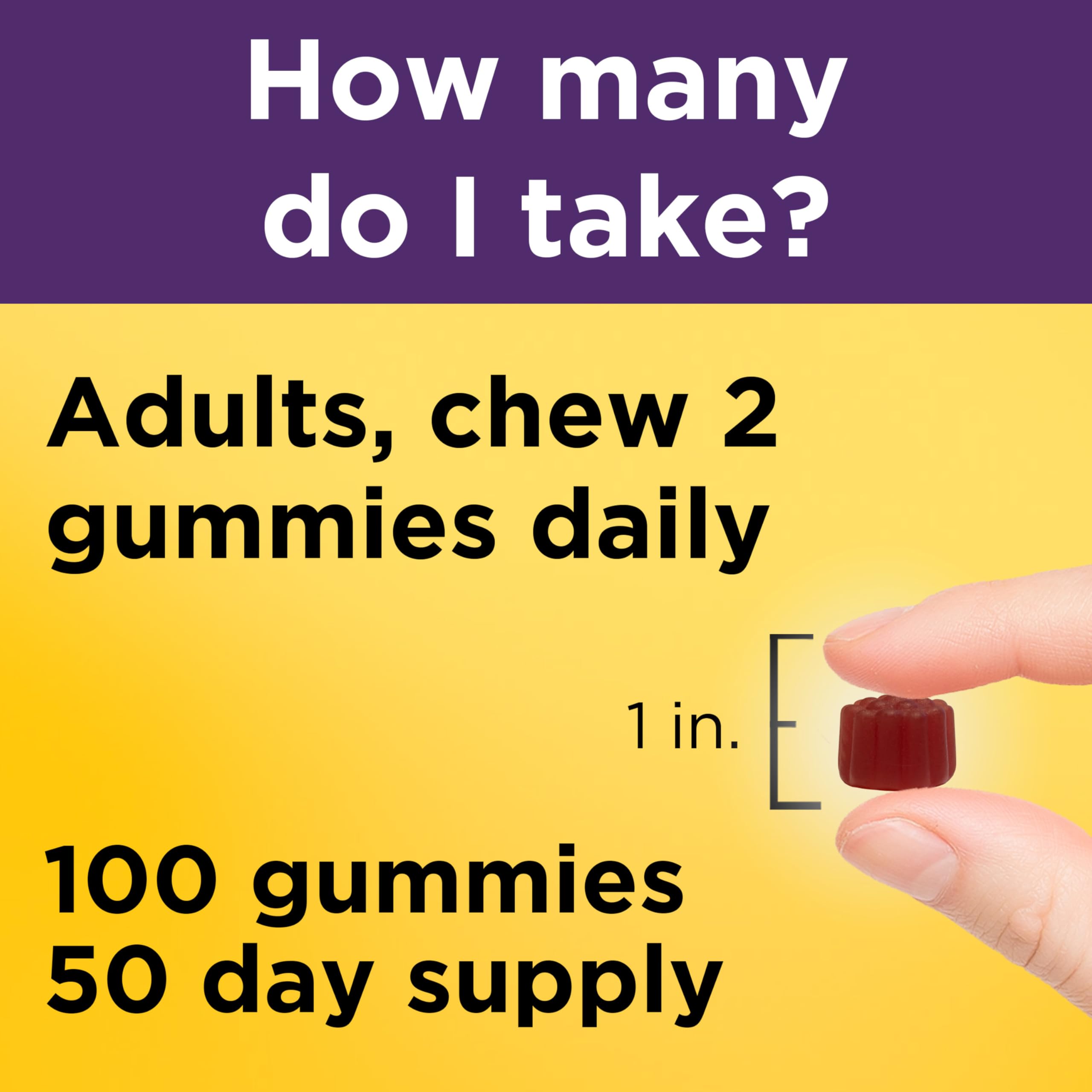 Nature Made Elderberry Gummies in a bowl
