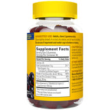 Nature Made Elderberry Gummies opened bottle with gummies