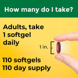 Nature Made Extra Strength Magnesium 400mg Softgels ingredients list