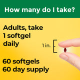 Nature Made Extra Strength Vitamin B12 Softgels 3000 mcg softgel close-up