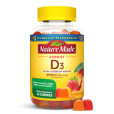 Nature Made Extra Strength Vitamin D3 Gummies 5000 IU front view