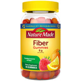 Nature Made Fiber Gummies 90 count bottle front view