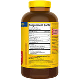 Nature Made Fish Oil 1000 mg Softgels on a wooden table