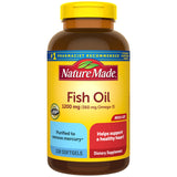 Nature Made Fish Oil 1200 mg Softgels front view