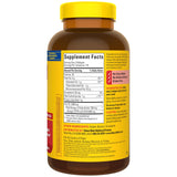 Nature Made Fish Oil 1200 mg Softgels with a glass of water
