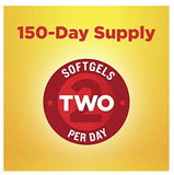 Nature Made Fish Oil Burp-Less 1200mg capsules displayed with other supplements