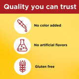Nature Made Flaxseed Oil 1000mg Softgels back view