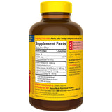 Nature Made Flaxseed Oil 1000mg Softgels on a wooden table