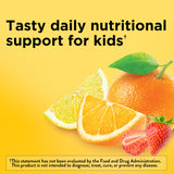 Nature Made Kids Multivitamin Gummies bottle side view
