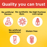 Nature Made Kids Multivitamin Gummies with Omega-3 gummies close-up