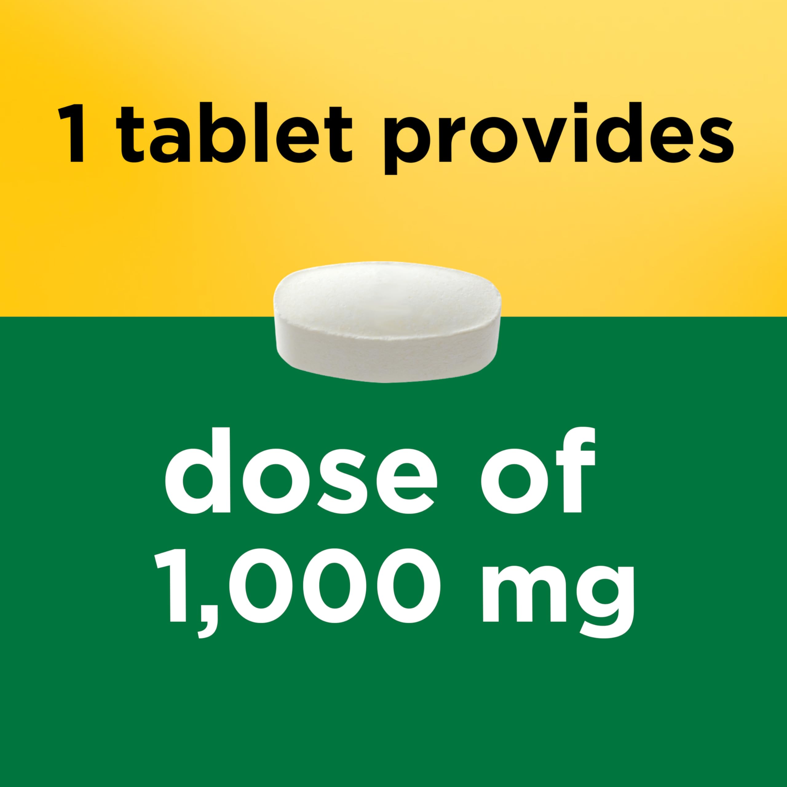 Nature Made L-Lysine 1000mg Tablets close-up of tablets