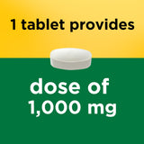 Nature Made L-Lysine 1000mg Tablets close-up of tablets