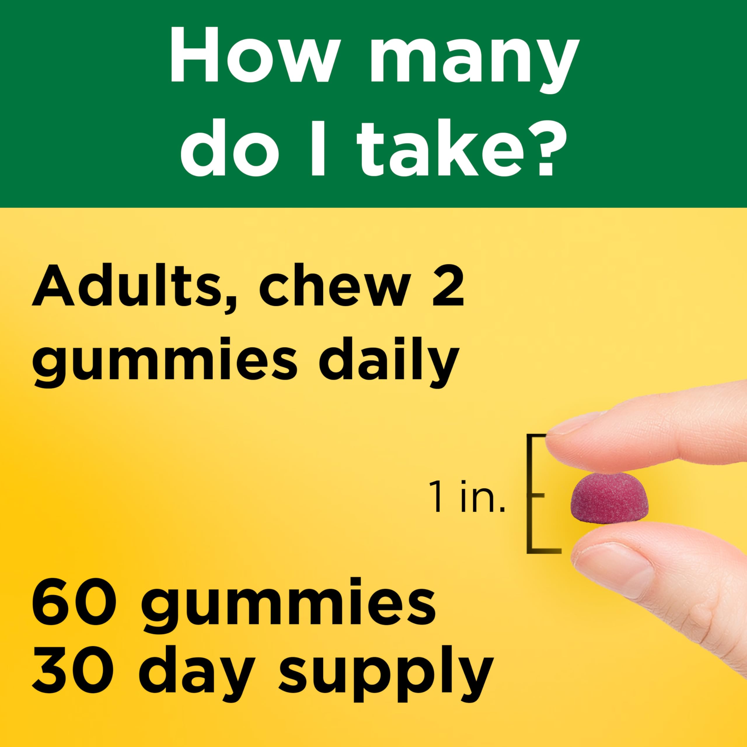 Nature Made Magnesium Citrate Gummies on a wooden table