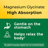 Nature Made Magnesium Glycinate Capsules 300 mg bottle with label