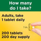 Nature Made Magnesium Oxide 250 mg Tablets ingredients list
